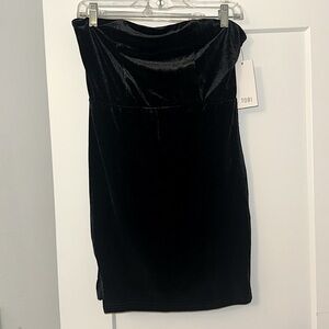 TOBI BLACK MINI DRESS NWT